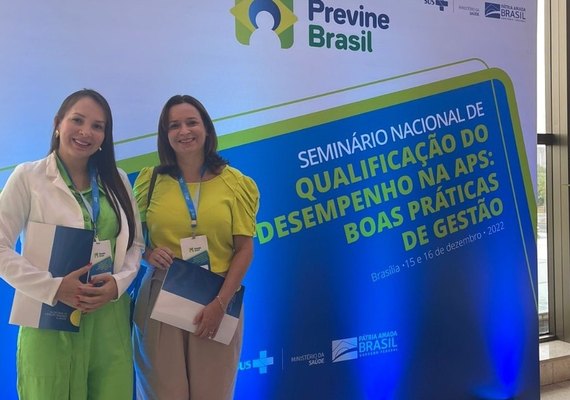 Penedo é destaque nacional e recebe prêmio do Ministério da Saúde