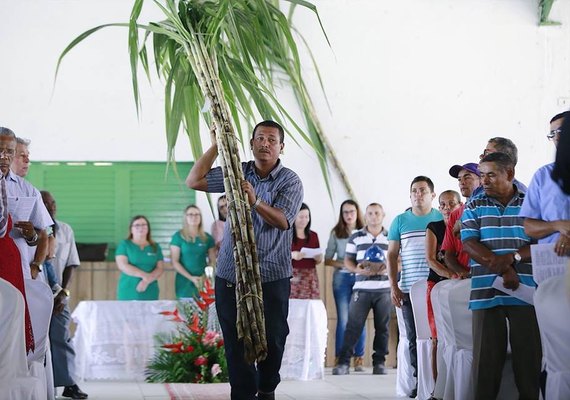 Início da safra na usina Santo Antônio é marcado por celebração de missa