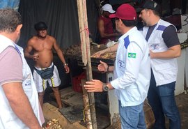 Fiscalização apreende 300 kg de alimentos impróprios para consumo