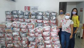 Entidades socioassistenciais de Maceió recebem cestas nutricionais