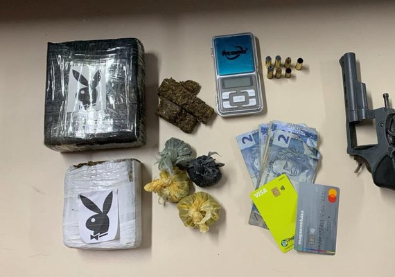 Ação policial no Litoral Sul resulta em 13 prisões e apreensões de drogas e armas