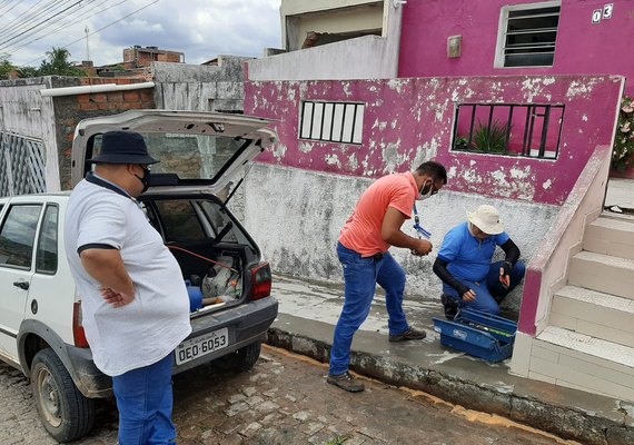 Operação da Casal encontra doze irregularidades na zona urbana de Mata Grande