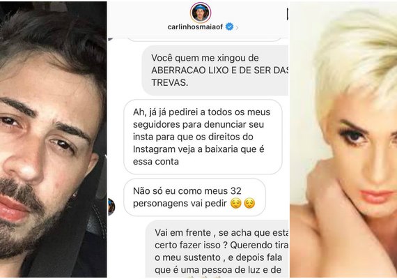 Carlinhos Maia é detonado pelos internautas após brigar com Romagaga