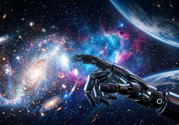 IA autônoma supera humanos ao criar algoritmos para decifrar o Universo