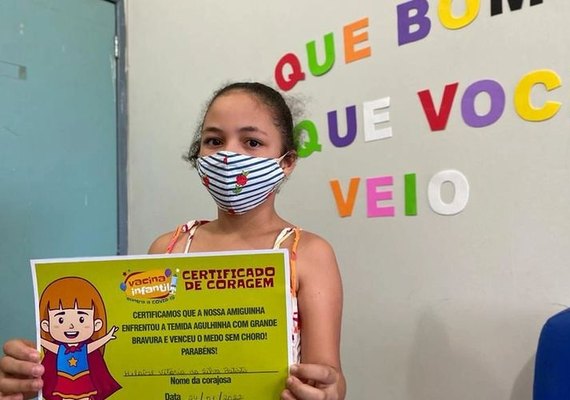 Com cine pipoca e personagens, campanha de vacinação contra a Covid-19 é iniciada
