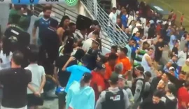 Criança sofre choque elétrico e interrompe final entre Guarany e Cruzeiro em Arapiraca