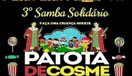 Projeto usa samba para arrecadar brinquedos para crianças carentes de Maceió