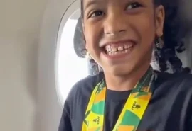 Atleta de 7 anos de Rio Largo é homenageada após vice no Brasileiro de Jiu-Jitsu