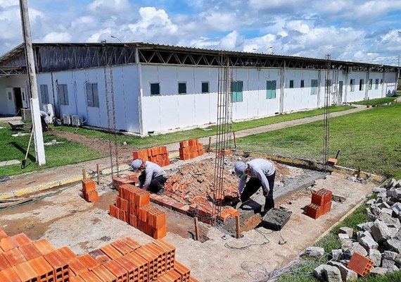 Obras de adequação de UCI são iniciadas na UPA de Palmeira dos Índios