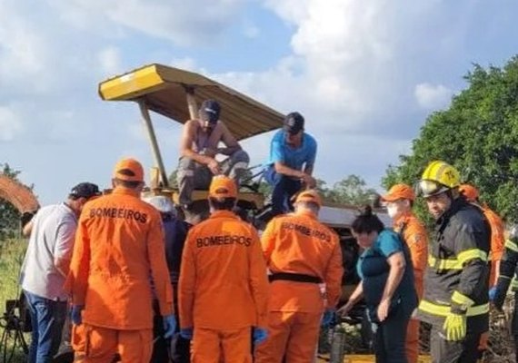 Agricultor tem perna amputada após sofrer grave acidente com máquina em Canapi