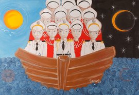 Exposição artística da ONG Chama Vida segue no Parque Shopping até o próximo domingo (12)