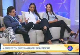 O psicólogo e escritor Alexander Bez participa de debate no programa Sempre Melhor, da Rede Mais Família de Televisão