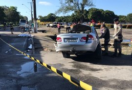 Acidente: Passageiro é arremessado e morre na hora e dois ficam feridos