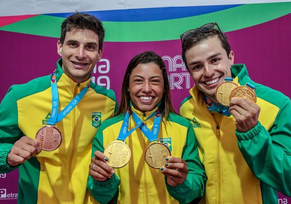 Brasil começa última semana como vice-líder do quadro de medalhas