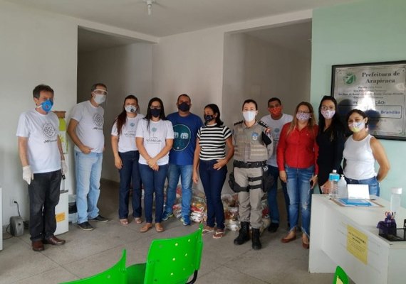 Ministerio Publico distribui 208 cestas basicas para comunidades carentes de Arapiraca