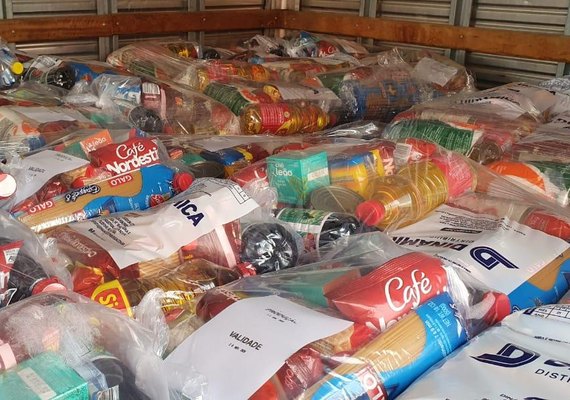 Equatorial doa mais 35 toneladas de alimentos e 5 mil kits de limpeza