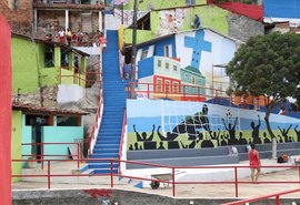 Pinturas valorizam as comunidades e elevam a autoestima dos moradores de Maceió