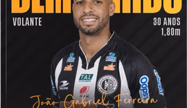 ASA anuncia contratação do volante Ferreira para reforçar elenco