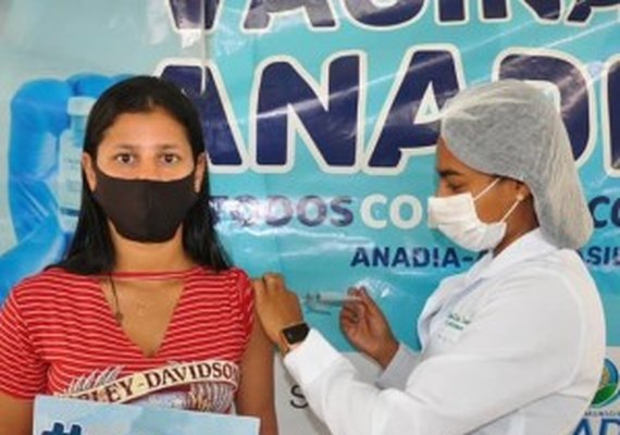 Anadia já vacinou 73% da população com a primeira dose contra a Covid-19