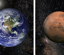 Estudo revela que Terra e Marte podem ter origens distintas no Sistema Solar