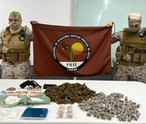 PM prende dupla com arma e drogas durante operação em Olivença