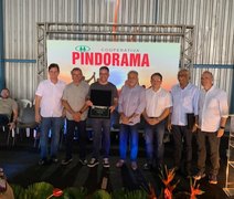 Pindorama comemora 1º de Maio com colabores e cooperados celebrando novos empreendimentos