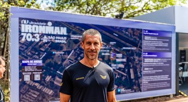 Vinícius Castilho fica em 4º lugar na categoria no Ironman 70.3 São Paulo