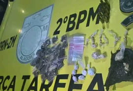 Polícia encontra drogas enterradas e prende suspeito em Alagoas