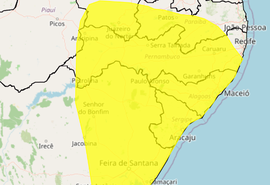 Inmet divulga alerta de vendaval para municípios de Alagoas