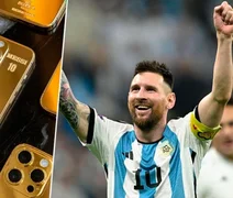 Messi gasta R$ 1 milhão em celulares de ouro para presentear colegas de seleção