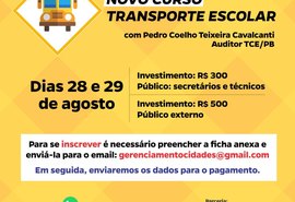 AMA oferece novo curso de transporte escolar