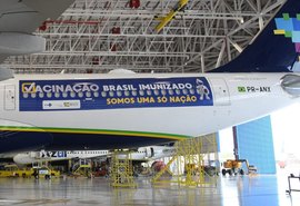 Avião que vai buscar vacinas na Índia decola hoje de Recife