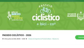 Segundo lote de inscrições para Passeio Ciclístico do IMA/AL é liberado