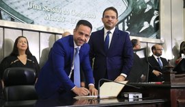 Durante posse, Paulo Dantas pede união e fala em modernizar Alagoas