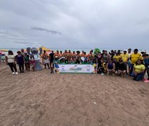 Ao som de frevo, IMA recolhe quase meia tonelada de lixo em Passo do Camaragibe