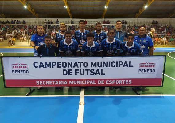 Final do Campeonato Municipal de Futsal de Penedo acontece nesta quinta (21)