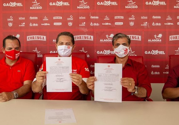 Mário Marroquim toma posse como presidente do CRB