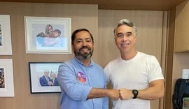 Brito recebe presidente do PT em Maceió para alinhar estratégias de campanha