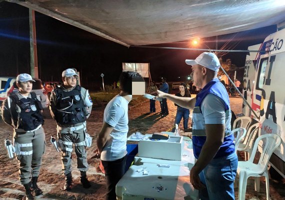 Em operação, CNH's e drogas são apreendidos no município de Quebrangulo