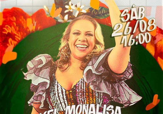 Kel Monalisa: show em comemoração aos 7 anos do Boteco da Kel acontece dia 26 de agosto