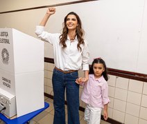 Antes de votar, Marina JHC destaca luta pelas mulheres: “Minha expectativa é gigante”