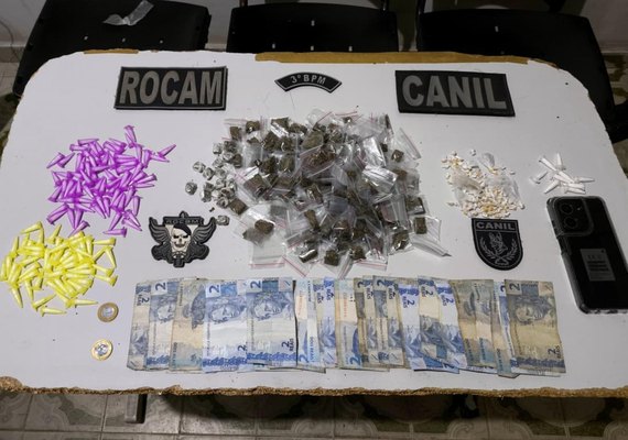 Operações policiais no Agreste de Alagoas prendem suspeitos e apreendem armas