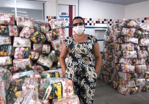 Prefeitura de Maceió entregou mais de 26 mil kits de merenda escolar
