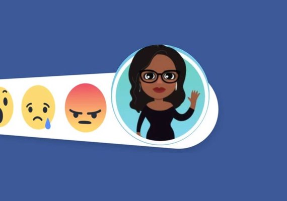 Facebook testa botão de reação e adesivo com rosto de usuário