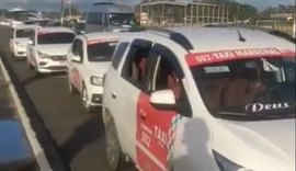 Taxistas de Marechal Deodoro acusam DMTT de Maceió de impedir circulação na capital