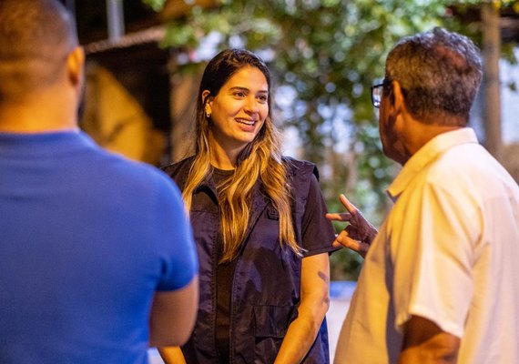 Ex-presidente da Ilumina Maceió, Camila inicia campanha para vereadora