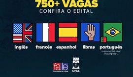 Projeto da UFAL oferece vagas em cursos de línguas