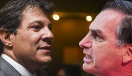 Bolsonaro diz que aceita realizar debate com Haddad, com condições