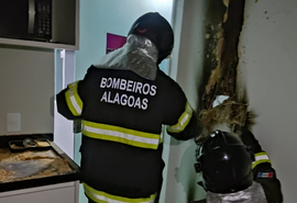 Incêndio atinge quatro apartamentos em Maragogi na noite dessa terça-feira (21)