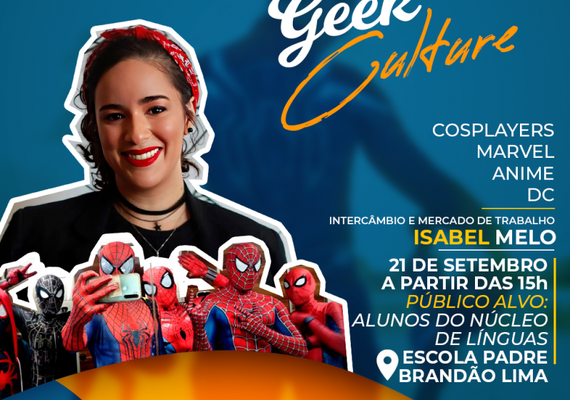 Núcleo de Línguas Estrangeiras vai realizar evento geek no polo do Benedito Bentes